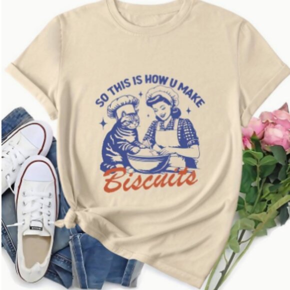 BOUTIQUE BISCUIT KITTY TEE - Picture 2 of 2